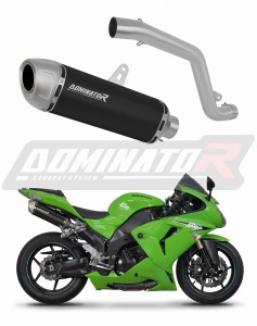 Kawasaki ZX10R 2006 - 2007 Schalldämpfer Auspuff S6 BLACK + dB killer