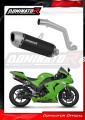 wydech tłumik DOMINATOR S6 CZARNY pasujący do motocykla Kawasaki ZX10R 2006 - 2007 2