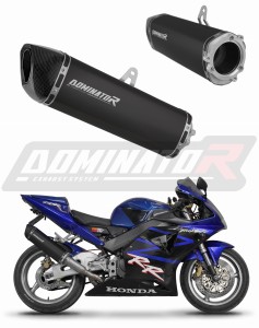 Honda CBR 954 2002 - 2003 Schalldämpfer Auspuff HP6 BLACK + dB killer