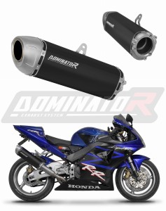 Honda CBR 954 2002 - 2003 Schalldämpfer Auspuff S6 BLACK + dB killer