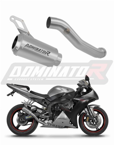 Auspuff Schalldämpfer DOMINATOR GPS passend für Yamaha YZF R1 1000 RN09 2002  2003