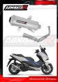 komplette Auspuffanlage mit Schalldämpfer DOMINATOR Full System OV G2 passend für Honda NSS 125 FORZA 2017  2020 2