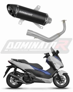 Honda NSS 125 FORZA 2017 - 2020 Auspuffanlagen Schalldämpfer HP8 BLACK + dB killer 