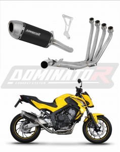 Honda CB 650 F 2014 - 2018 Auspuffanlagen Schalldämpfer S6 BLACK + dB killer