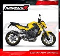 complete exhaust system with muffler DOMINATOR Full System S6 BLACK fits to Honda CB 650 F 2014  2018 4