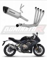 komplette Auspuffanlage mit Schalldämpfer DOMINATOR Full System Titan HP6 passend für Honda CB 650 R 2019  2023