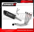komplette Auspuffanlage mit Schalldämpfer DOMINATOR Full System HP6 schwarz passend für Honda CB 650 R 2019  2023 3