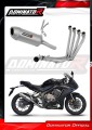 komplette Auspuffanlage mit Schalldämpfer DOMINATOR Full System S6 passend für Honda CB 650 R 2019  2023 2