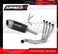 komplette Auspuffanlage mit Schalldämpfer DOMINATOR Full System S6 schwarz passend für Honda CB 650 R 2019  2023 3