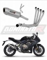 komplette Auspuffanlage mit Schalldämpfer DOMINATOR Full System S6 passend für Honda CBR 650 R 2019  2023