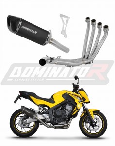 Honda CBR 650 F 2014 - 2018 Auspuffanlagen Schalldämpfer HP6 BLACK + dB killer