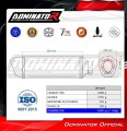 Honda CBR 650 F 2014 - 2018 Collector Manifold Full Exhaust System Muffler Auspuff Sportauspuff Silencer Echappement Silencieux Scarico Scarichi Escape Wydech Tłumik HP6 BLACK Dominator Exhaust System 3