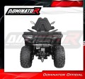 Auspuff Schalldämpfer DOMINATOR rund passend für CF MOTO C Force 1000 Touring 2024  5