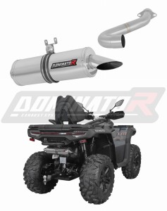 CF MOTO C Force 850 Touring 2024 Schalldämpfer Auspuff ST  + dB killer