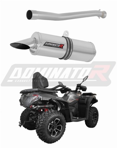 Auspuff Schalldämpfer DOMINATOR rund passend für CF MOTO C Force 625 Touring 2024