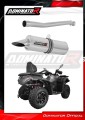 Auspuff Schalldämpfer DOMINATOR rund passend für CF MOTO C Force 625 Touring 2024  2