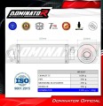 wydech tłumik DOMINATOR Okrągły pasujący do motocykla Loncin XWOLF 550  6