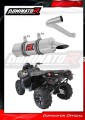 exhaust muffler DOMINATOR ROUND fits to STELS GUEPARD 850 GPE  2
