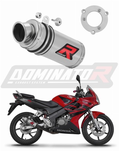 Auspuff Schalldämpfer DOMINATOR GP1 passend für Honda CBR 125 2004  2010