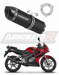Honda CBR 125 2004 - 2010 Schalldämpfer Auspuff HP1 BLACK + dB killer