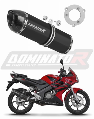 wydech tłumik DOMINATOR HP1 CZARNY pasujący do motocykla Honda CBR 125 2004 - 2010