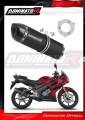 Auspuff Schalldämpfer DOMINATOR HP1 schwarz passend für Honda CBR 125 2004  2010 2
