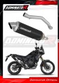 Auspuff Schalldämpfer DOMINATOR GPF schwarz passend für Yamaha Tenere 700 2021  2024 2