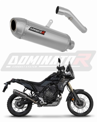 Yamaha Tenere 700 2021 - 2023 EXHAUST Muffler Auspuff Sportauspuff Silencer Echappement Silencieux Scarico Scarichi Escape Wydech Tłumik S6 Dominator Exhaust System x