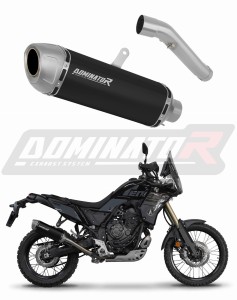 Yamaha Tenere 700 2021 - 2024 Schalldämpfer Auspuff S6 BLACK + dB killer