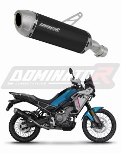 CF MOTO 450 MT 2025 - 2026 Schalldämpfer Auspuff S6 BLACK + dB killer 