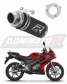 Auspuff Schalldämpfer DOMINATOR GP1 schwarz passend für Honda CBR 125 2004  2010