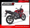wydech tłumik DOMINATOR GP1 CZARNY pasujący do motocykla Honda CBR 125 2004 - 2010 4