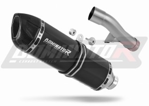 Honda CBF 600 2004 - 2007 Schalldämpfer Auspuff HP1 BLACK + dB killer