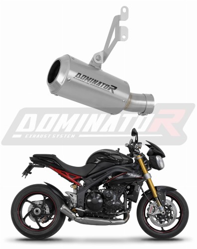 wydech tłumik DOMINATOR GPS pasujący do motocykla Triumph Speed Triple 1050 2011 - 2016