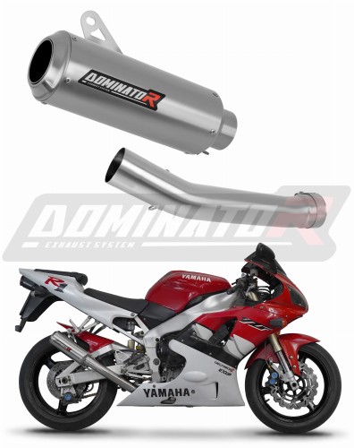 Auspuff Schalldämpfer DOMINATOR GP passend für Yamaha YZF R1 1000 RN04 2000  2001