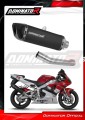 Auspuff Schalldämpfer DOMINATOR HP6 schwarz passend für Yamaha YZF R1 1000 RN04 2000  2001 2