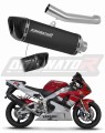 Auspuff Schalldämpfer DOMINATOR homologiert HP6 schwarz passend für Yamaha YZF R1 1000 RN04 2000  2001
