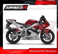Auspuff Schalldämpfer DOMINATOR homologiert HP6 schwarz passend für Yamaha YZF R1 1000 RN04 2000  2001 5