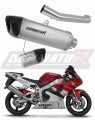 Auspuff Schalldämpfer DOMINATOR homologiert Titan HP6 passend für Yamaha YZF R1 1000 RN04 2000  2001