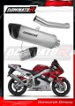 Auspuff Schalldämpfer DOMINATOR homologiert Titan HP6 passend für Yamaha YZF R1 1000 RN04 2000  2001 2