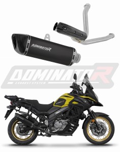 Suzuki DL 650 V-Strom 2017 - 2025 Schalldämpfer Auspuff HP6 BLACK + dB killer