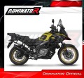 exhaust muffler DOMINATOR HP6 BLACK fits to Suzuki DL 650 VStrom 2017  2025 5