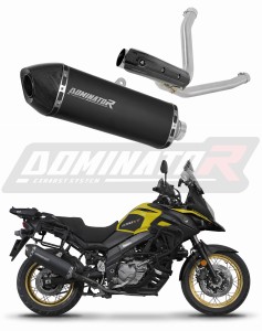 Suzuki DL 650 V-Strom 2017 - 2025 Schalldämpfer Auspuff HP7 BLACK + dB killer