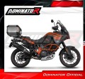 KTM 1290 SUPER Adventure S R 2015 2020 Motorcycle Muffler Auspuff Sportauspuff Silencer Echappement Silencieux Scarico Scarichi Escape Wydech Tłumik HP7 BLACK Dominator Exhaust System 3