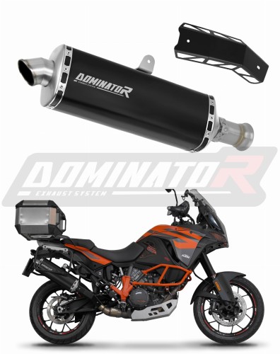 exhaust muffler DOMINATOR P7 BLACK fits to KTM 1090 Adventure / R 2017  2019