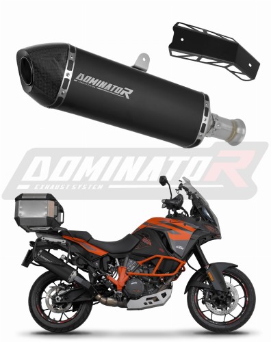 Auspuff Schalldämpfer DOMINATOR HP7 schwarz passend für KTM 1090 Adventure / R 2017  2019
