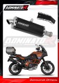 Auspuff Schalldämpfer DOMINATOR P7 schwarz passend für KTM 1190 Adventure / R 2013  2016