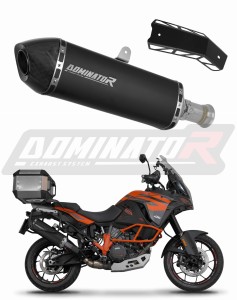 KTM 1190 Adventure / R 2013 - 2016 Schalldämpfer Auspuff HP7 SCHWARZ + dB killer