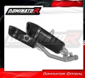 exhaust muffler DOMINATOR HP6 BLACK fits to Suzuki GSXR 1000 K9 L0 L1 2009  2011 2