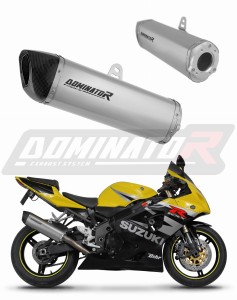 Suzuki GSXR 1000 K1 - K4 2001 - 2004 Schalldämpfer Auspuff Titan HP6 + dB killer